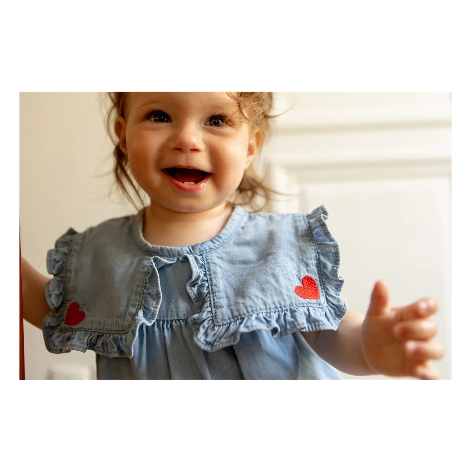 Louis Louise - Celesta Chambray Jumpsuit | Hellblau