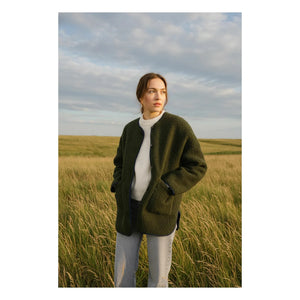 Sacrécoeur - Bari Greenlake Reine Wolljacke | Grün