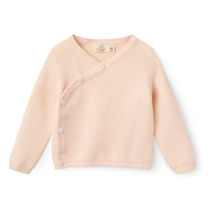 Copenhagen Colors - Cache-Coeur-Cardigan aus Bio-Baumwolle | Lychee Pink
