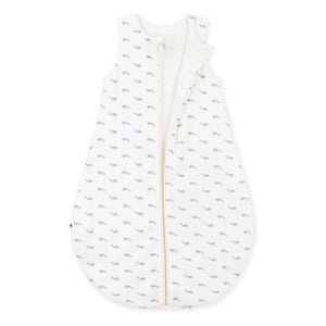 Petit Bateau - Baleines Organik Pamuk uyku tulumu | Beyaz