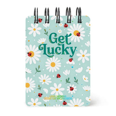 Legami - Resimli Sert Kapaklı Çizgili Defter - Uğur Böceği - Spiralli