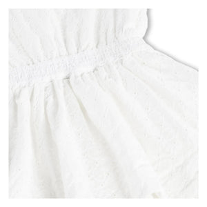 Molo - Carma Bio-Baumwollkleid mit Rüschen | Weiß