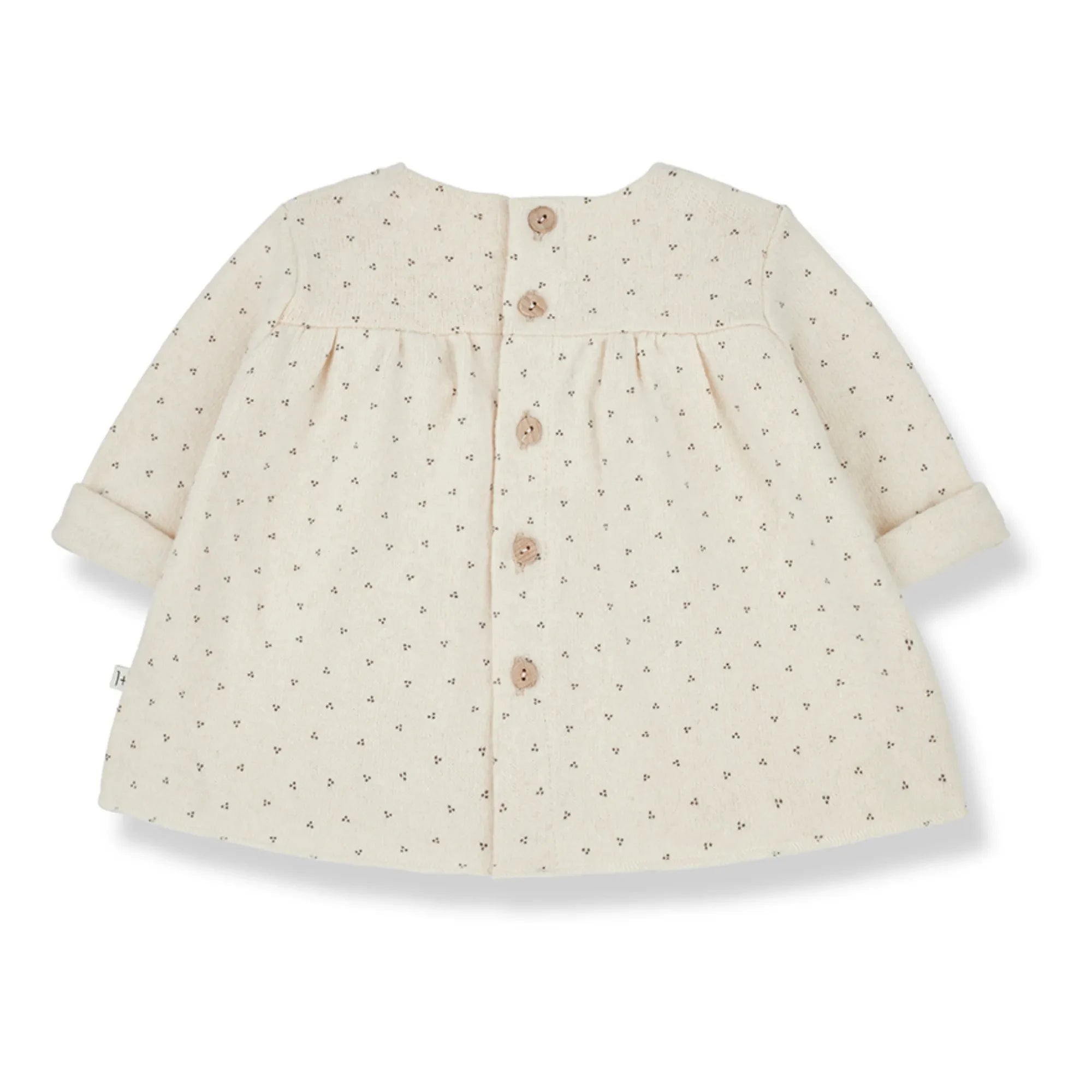 1+ in the family - Elke Recyceltes Material Kleid | Ecru
