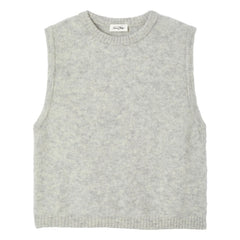 American Vintage - Vitow Wollpullover ohne Ärmel | Hellgrau