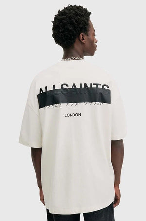 AllSaints REDACT SS CREW Pamuklu Tişört