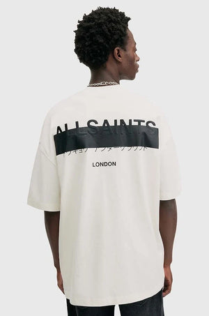 AllSaints REDACT SS CREW Pamuklu Tişört