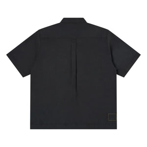 Universal Works - Overshirt aus recycelten Fasern | Schwarz