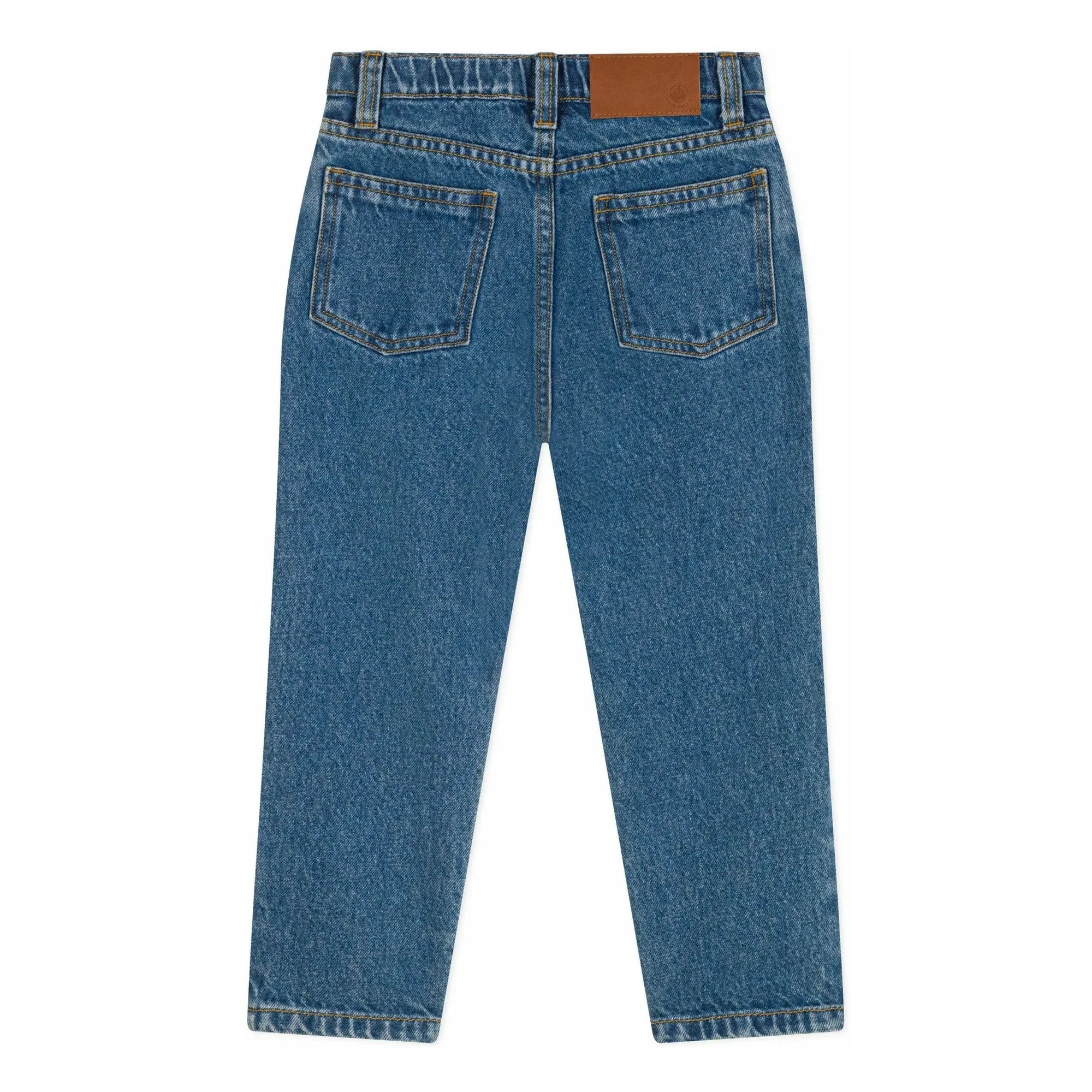 Petit Bateau - Gerade Jeanshose aus Bio-Baumwoll-Denim | Jeansblau