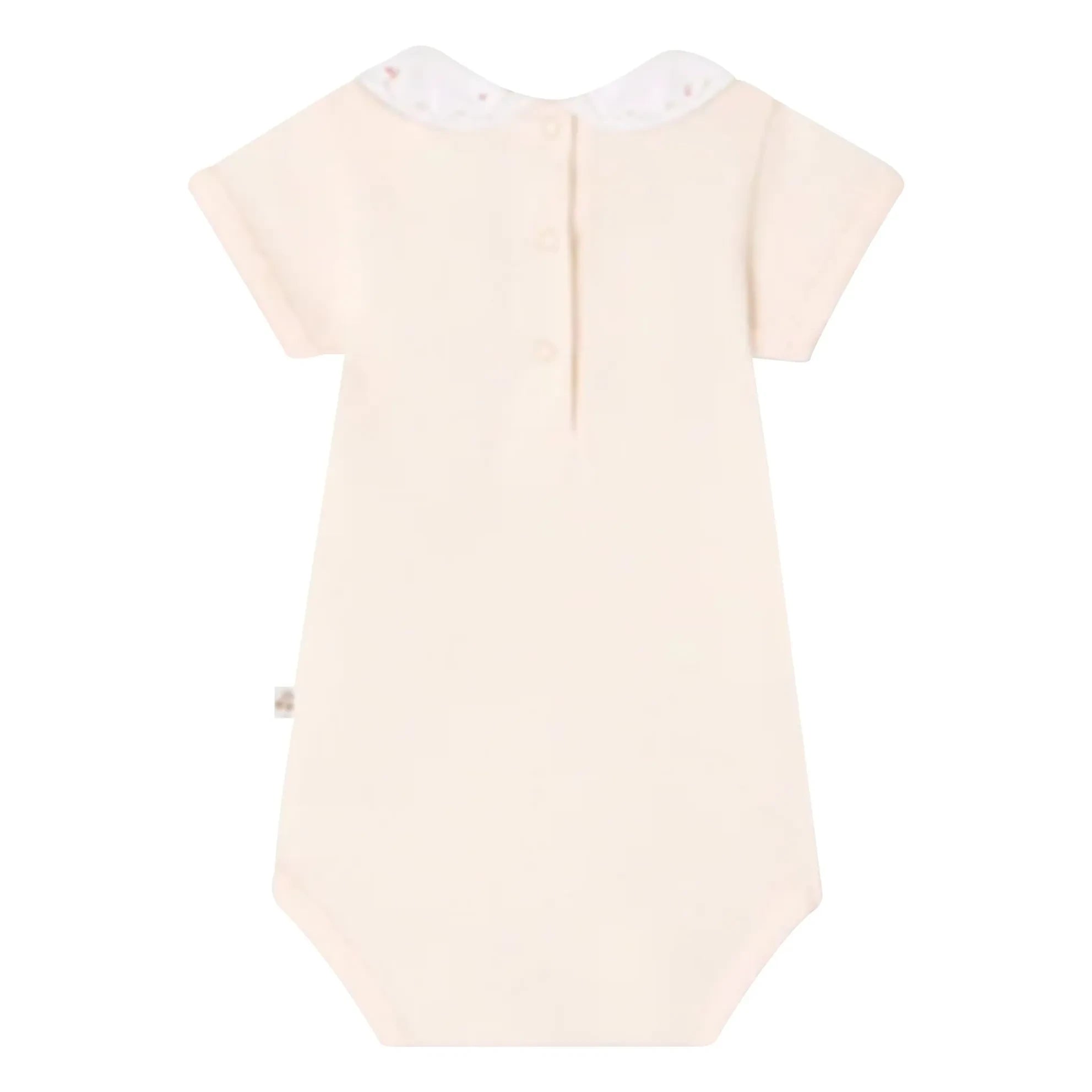 Bonpoint - Schwan-Body aus Bio-Baumwolle | Rosa