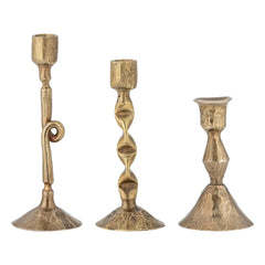 Bloomingville - Efsa Metallkerzenhalter - 3er Set | Messing