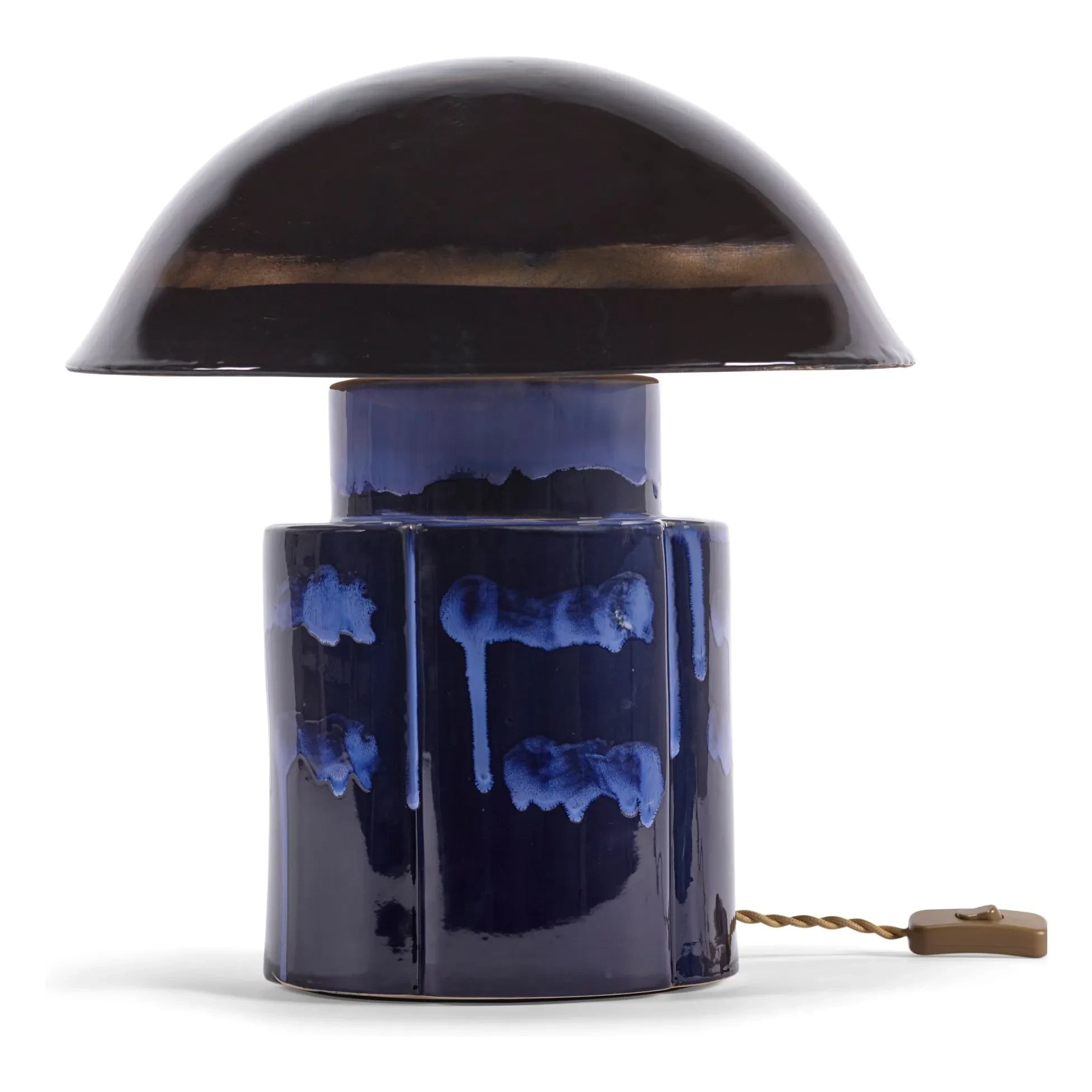 Serax - Tischlampe aus Steingut John, Anita Le Grelle | Marineblau