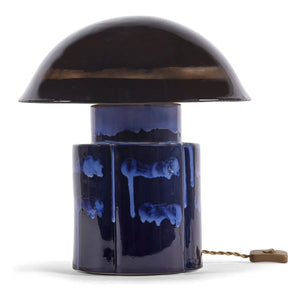 Serax - Tischlampe aus Steingut John, Anita Le Grelle | Marineblau