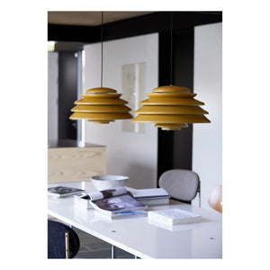 Verpan - Hive Pendelleuchte | Senf