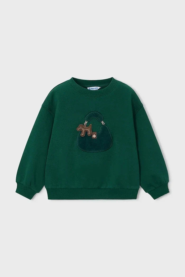 Mayoral çocuk pamuklu sweatshirt