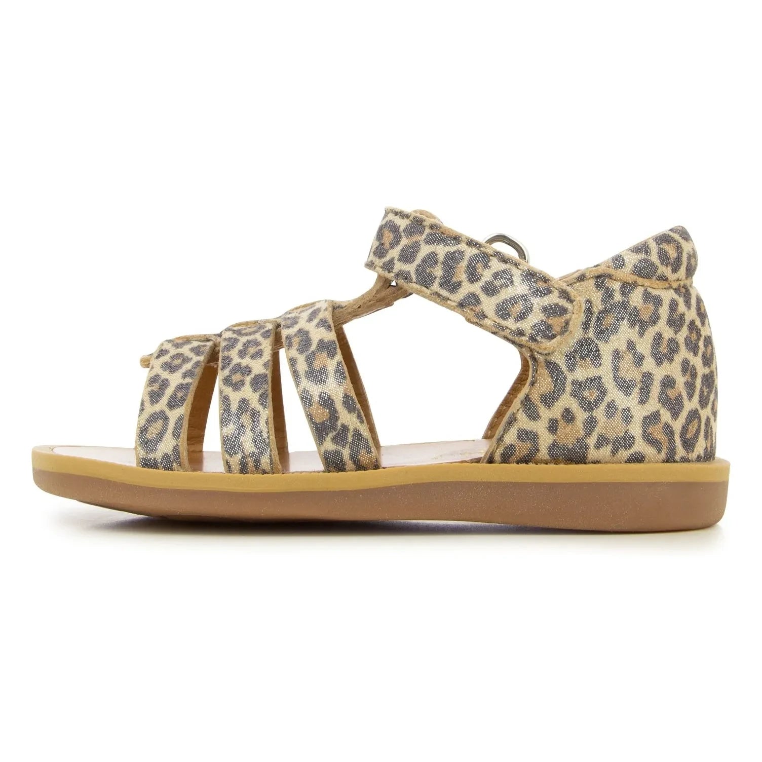 Pom d'Api - Poppy Sandalen mit Riemen | Leopard