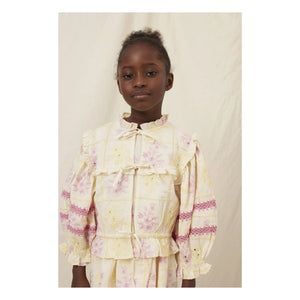 Bebe Organic - Alba Bestickte Bluse | Gelb