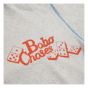 Bobo Choses - Sweat Dice Bobo Choses Bio-Baumwolle | Graumelange