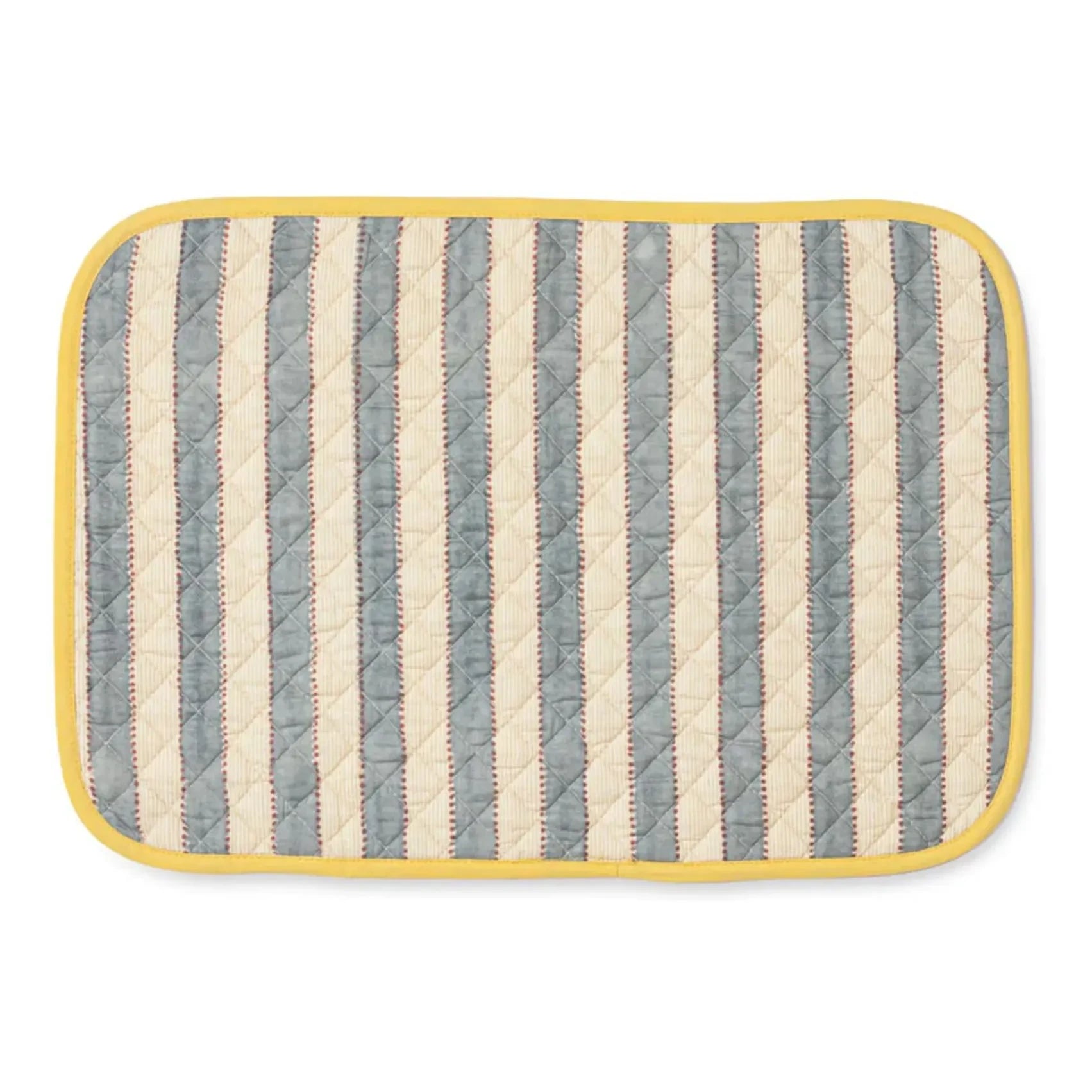 Le Monde Sauvage - Wendbare New York Tischsets - 4er Set | Blau