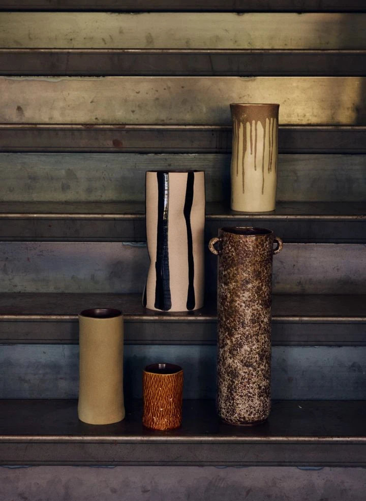HKliving - Mono Erdenkeramikkrug | Sand