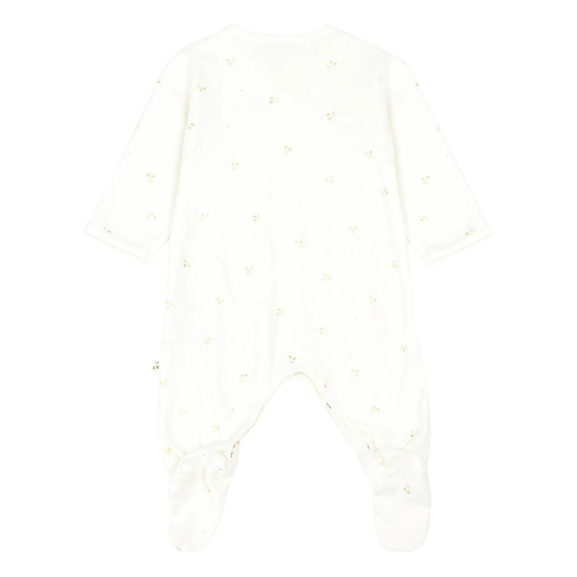 Bonpoint – Kirsch-Jersey-Strampler Pyjama | Gold