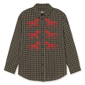 The Tiny Big Sister - Pamuklu At Gömleği | Lacivert