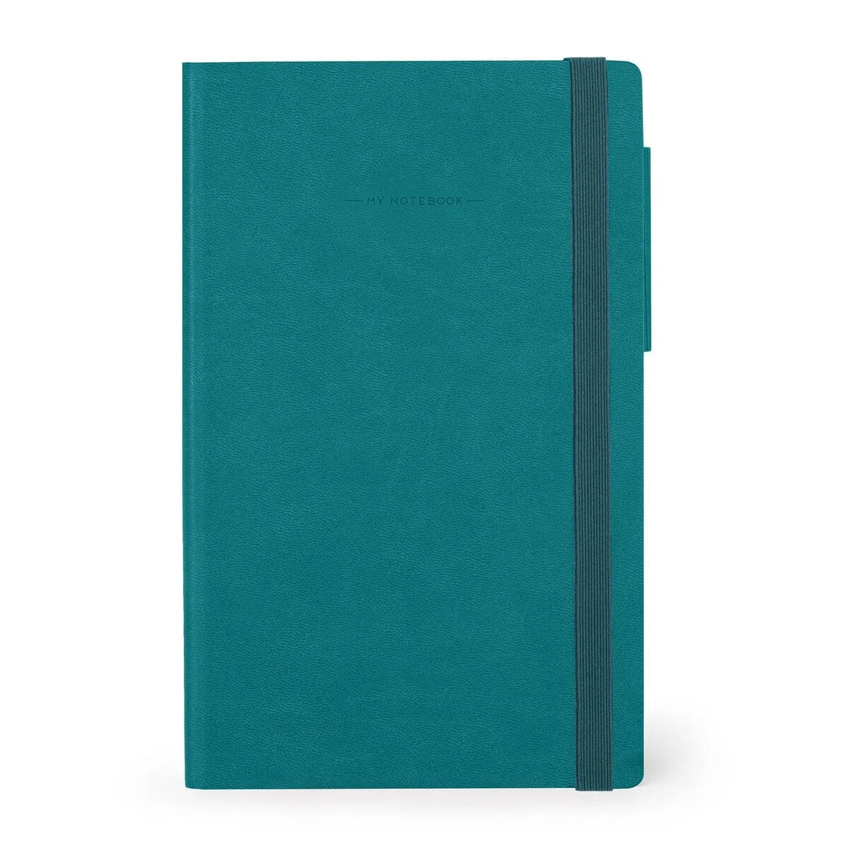 Legami - Çizgili Defter - Tek Renk Yumuşak Kapak - Malakit Yeşili - Benim Defterim