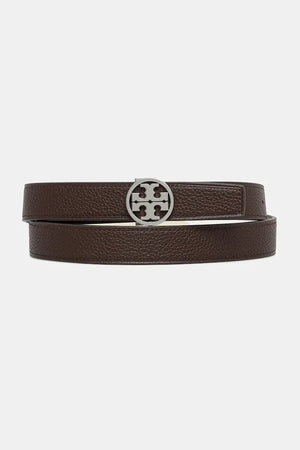 Tory Burch çift taraflı kadın deri kemer Miller