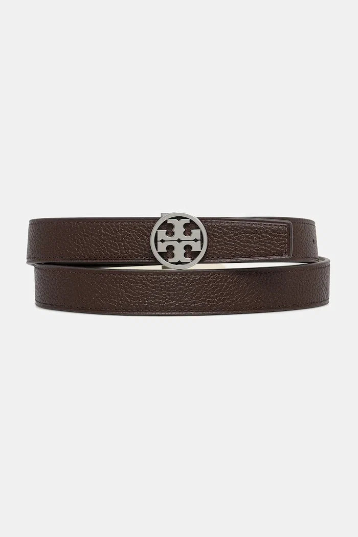 Tory Burch çift taraflı kadın deri kemer Miller