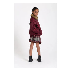 Finger in the nose - Aria Bomberjacke | Aubergine