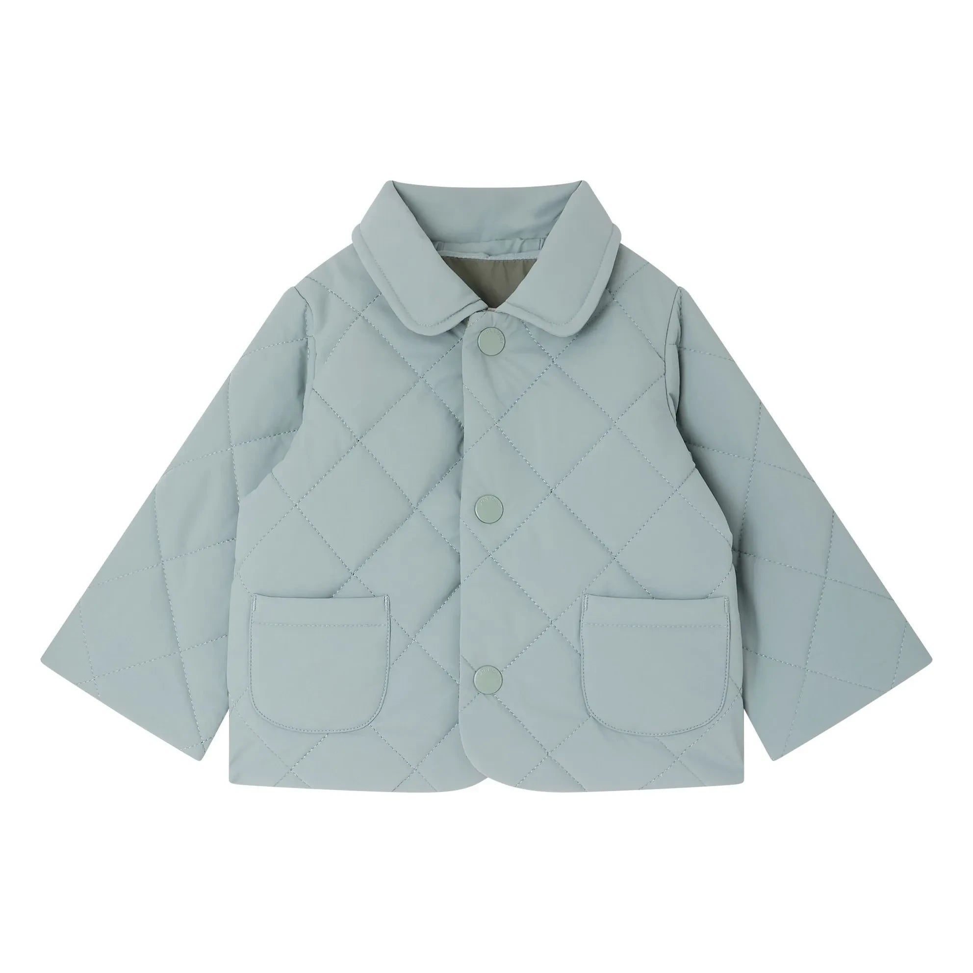 Bonpoint - Jacke Joseph aus recycelter Faser | Grau-Blau