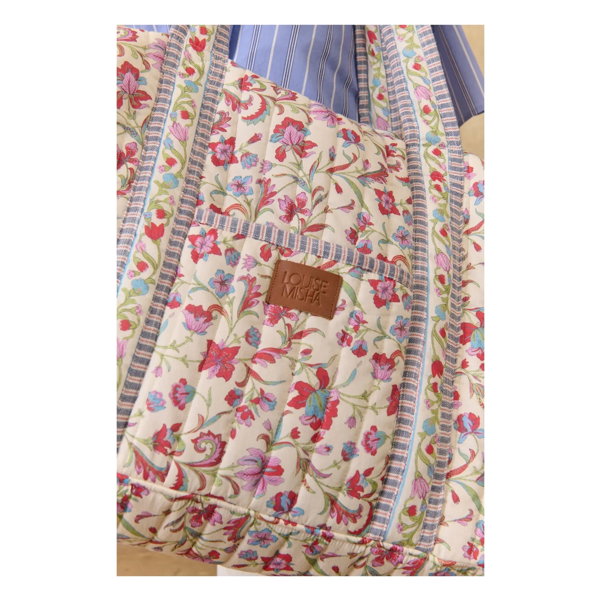 Louise Misha – 36h Bilbao Tasche aus Bio-Baumwolle | Creme
