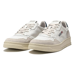 Autry - Medalist Low Leder/Wildleder Sneaker | Blau