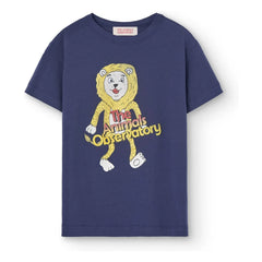 The Animals Observatory - Rooster Lion T-Shirt | Marineblau