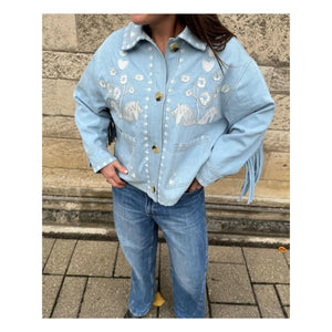 SISSEL EDELBO - Christer Jeansjacke | Blau