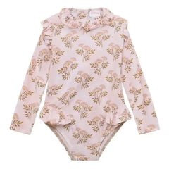 Lison Paris - Jasmine Fleuri UV-Schutz-Badeanzug | Weiß