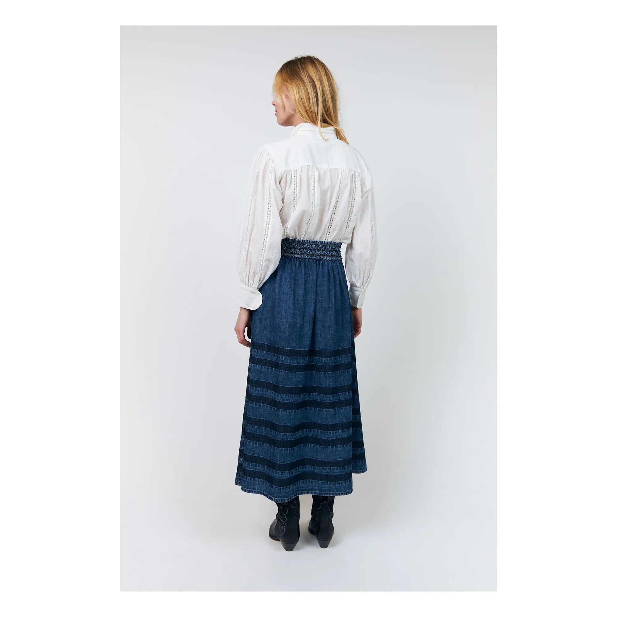 Lollys Laundry - Amond Denim Pamuk Etek | Mavi