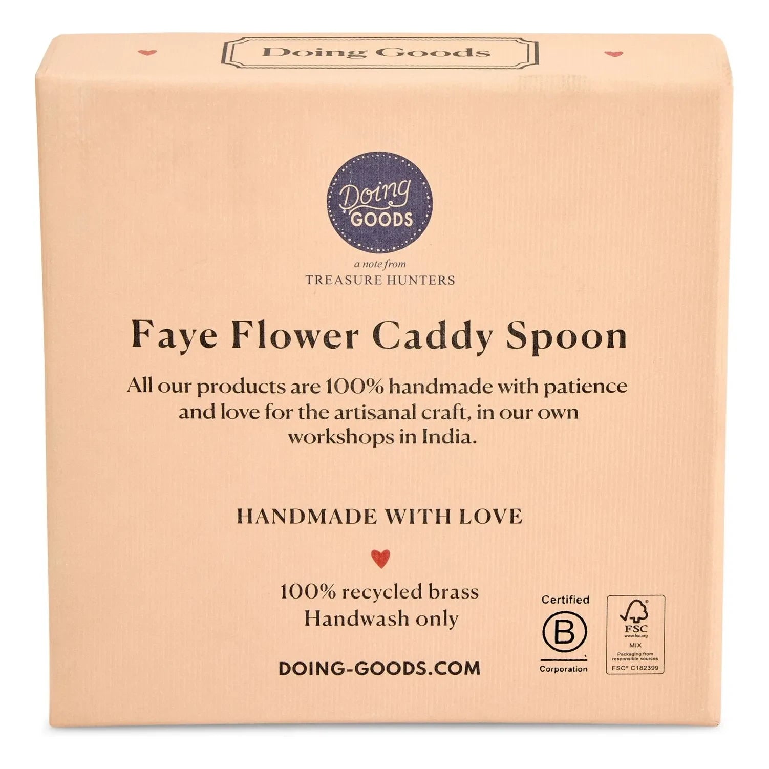Doing Goods - Spoons Faye - 2er Set | Beige