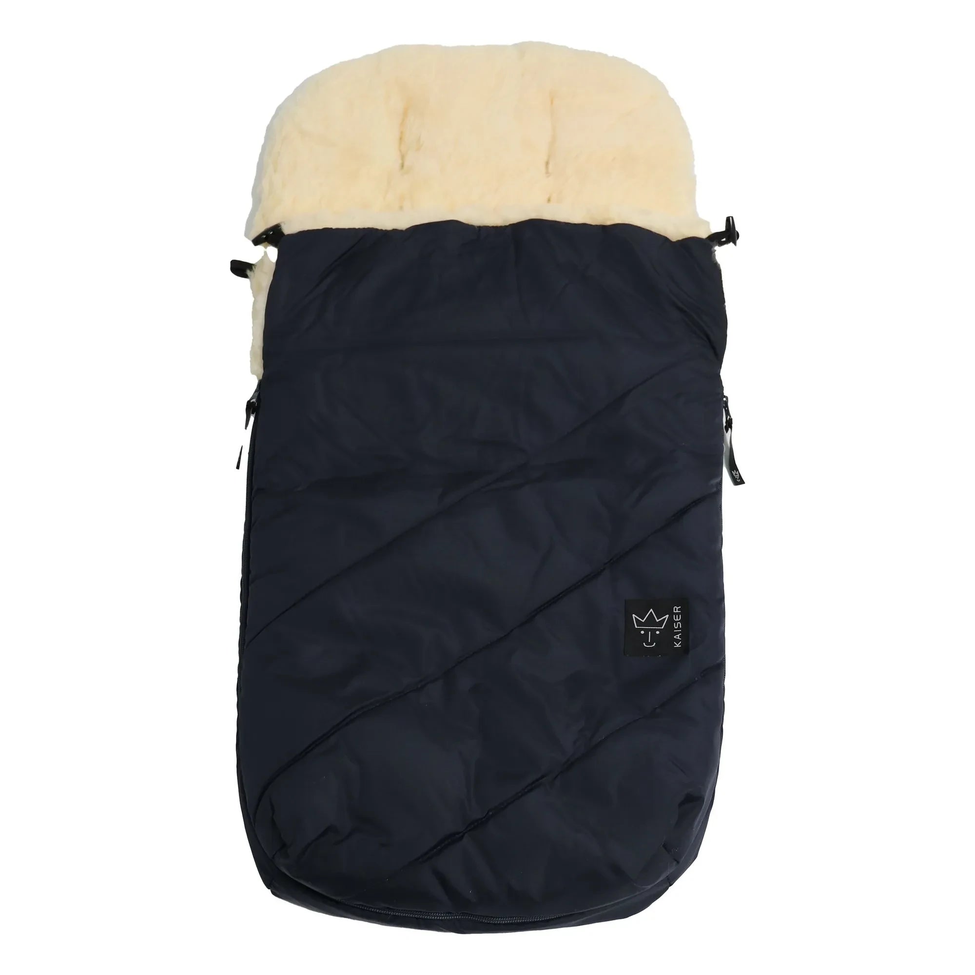 Kaiser - Hugo Lammfell Fußsack | Marineblau