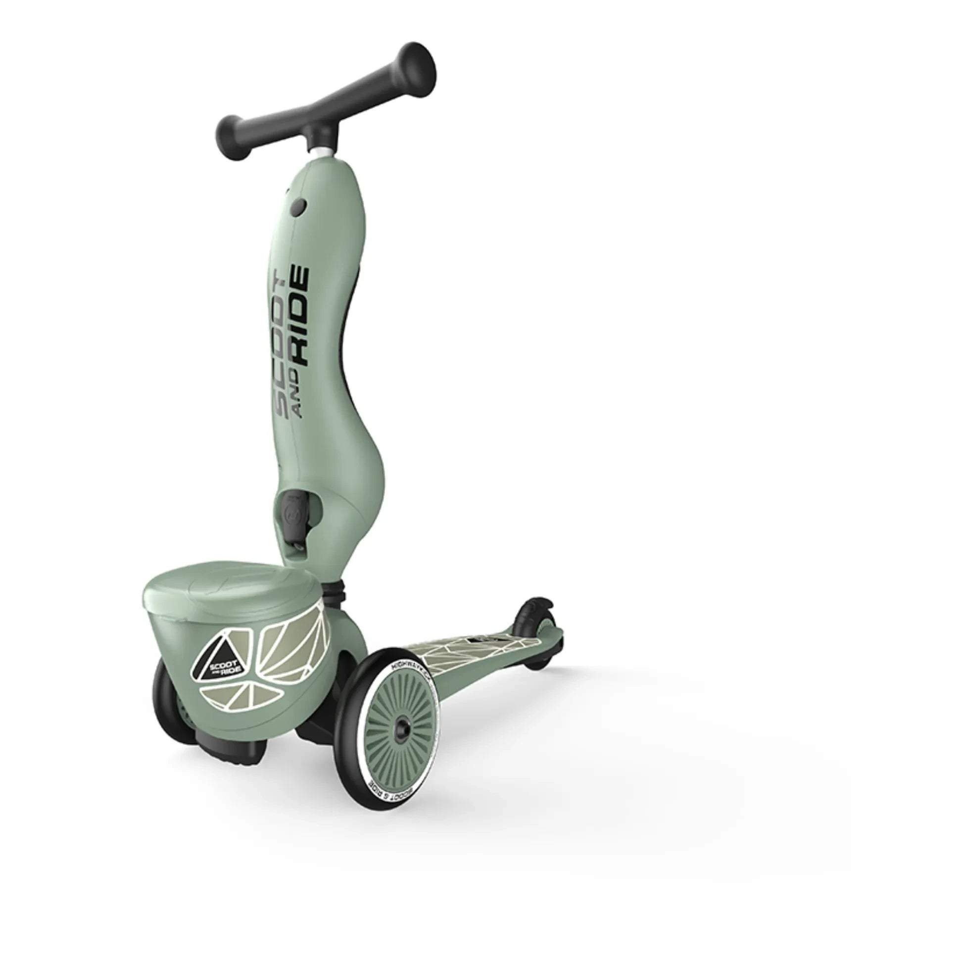 Scoot & Ride - Lines Scooter 2 in 1 | Grün