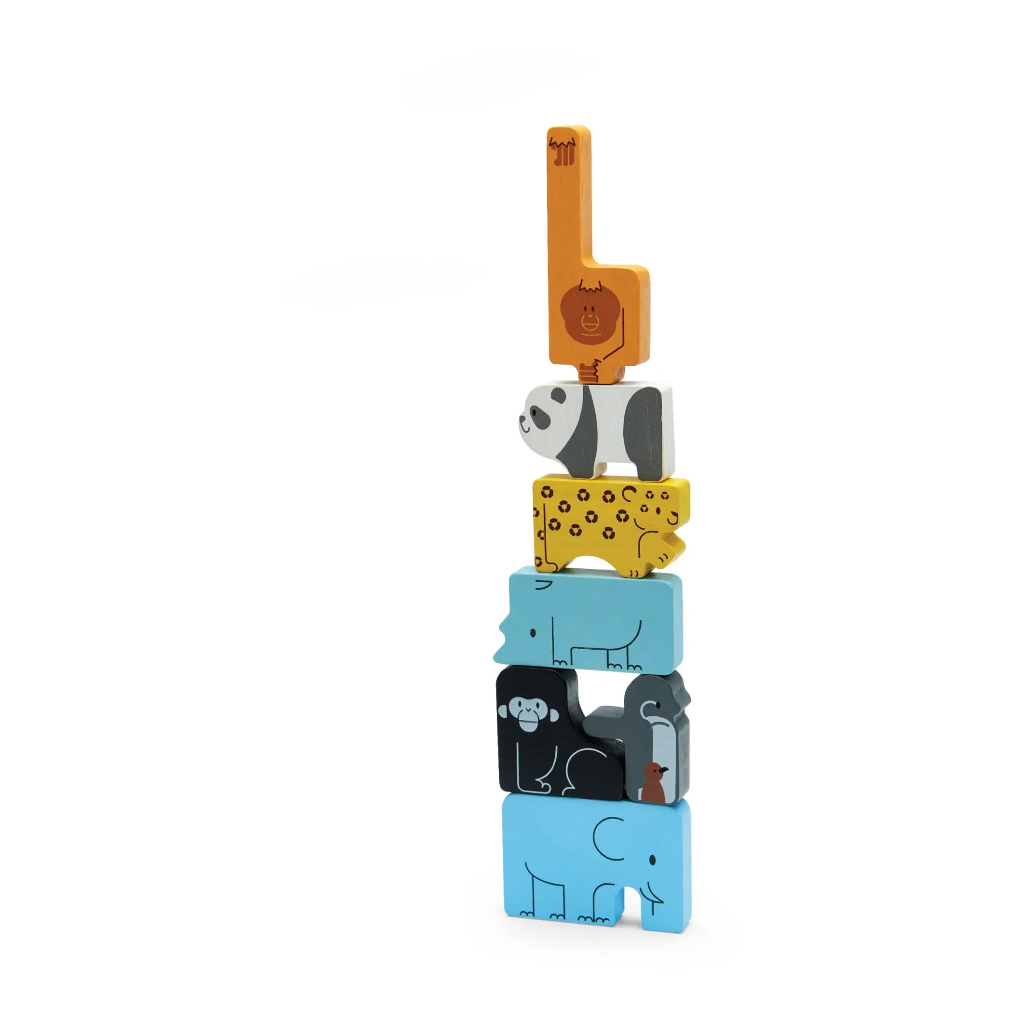 Plan Toys - 2-in-1 Tier-Puzzle