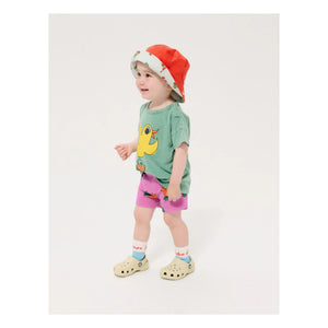 Bobo Choses - Wendbarer Hut Tomate Recycelte Faser | Hellblau