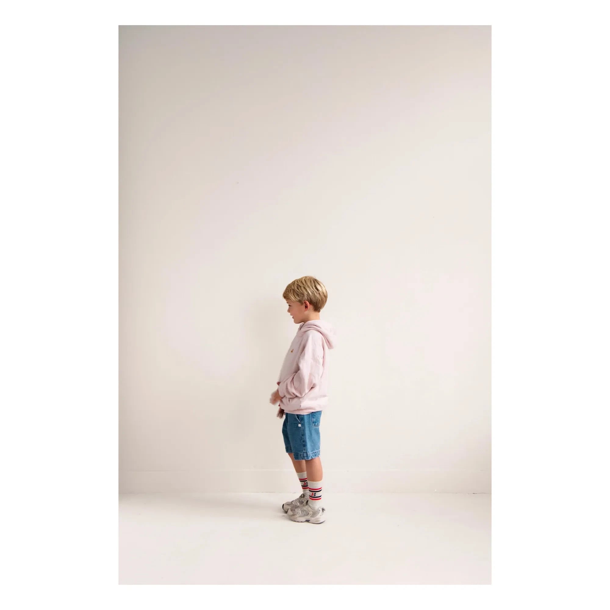 Jenest – Taka Kapuzen-Sweatshirt aus Bio-Baumwolle | Hellrosa