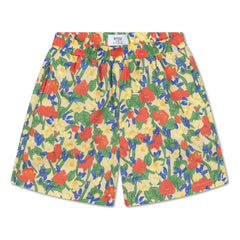 Repose AMS - Feuri Shorts mit elastischem Bund Bio-Baumwolle | Blassgelb