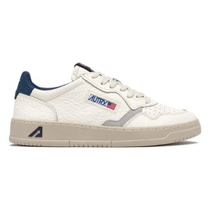 Autry - Medalist Low Strukturiertes Leder und Wildleder Sneaker | Blau