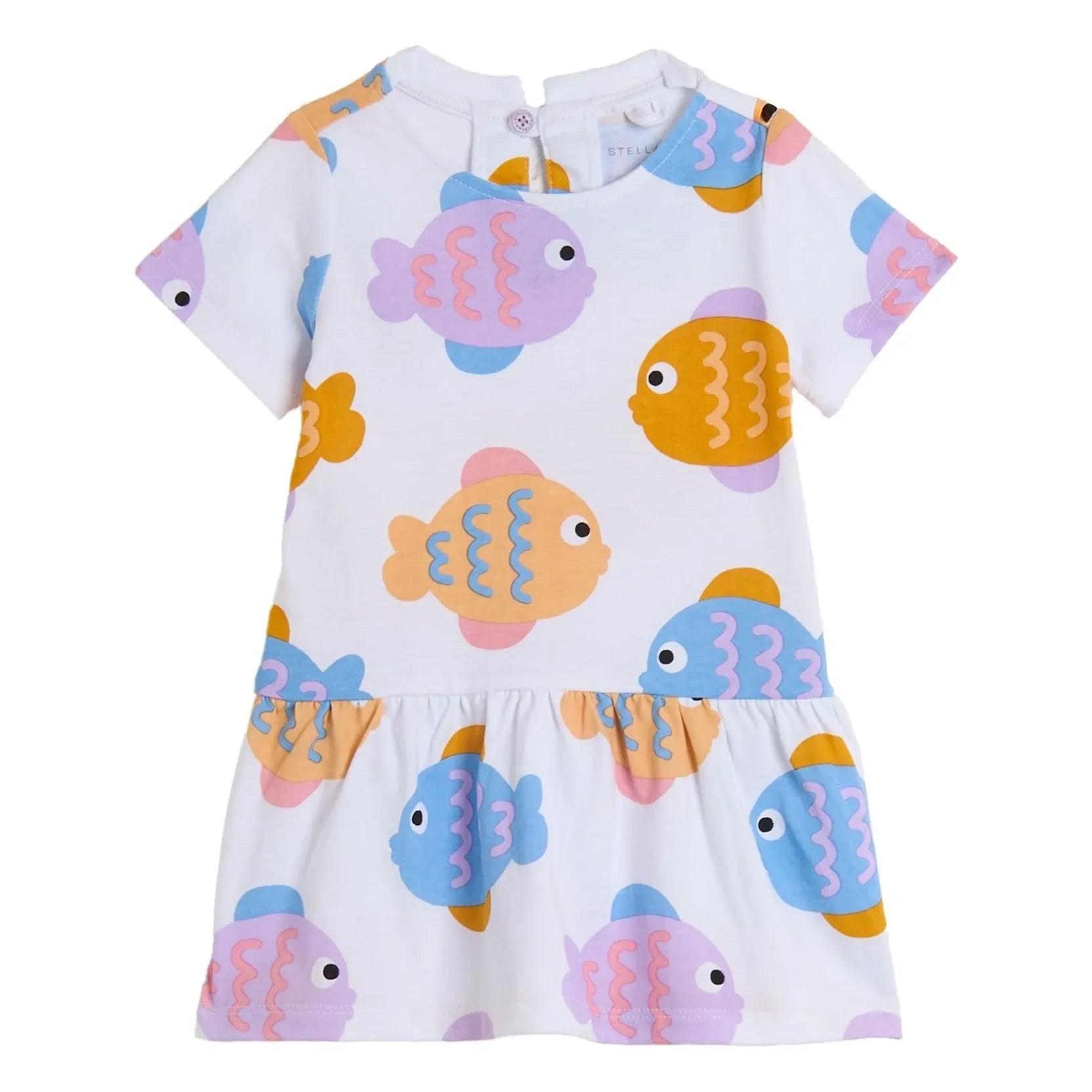 Stella McCartney Kids - Pisces Kleid | Weiß