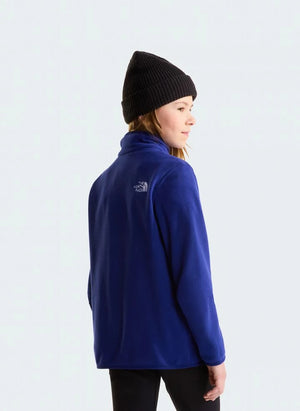 The North Face - Glacier Trucker Stil Kapuzenfleece | Königsblau