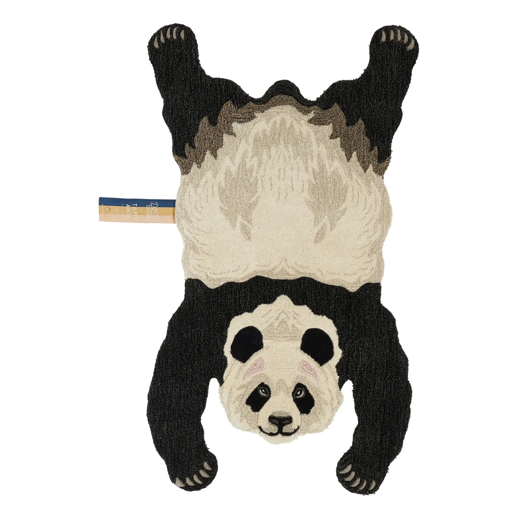 Doing Goods - Panda Wollteppich | Ecru