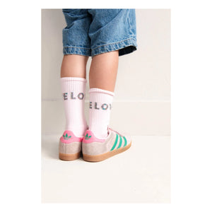 Jenest - Fancy Love Bio-Baumwollsocken | Hellrosa
