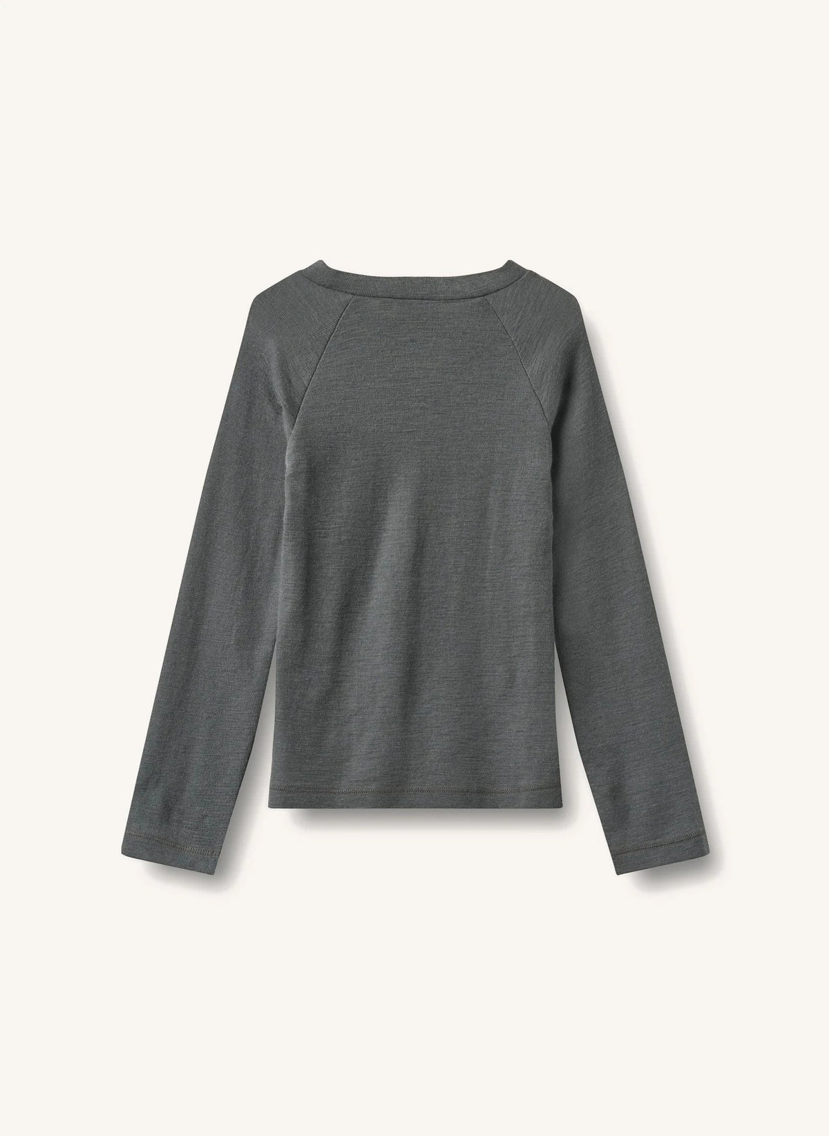 Wheat - Maane Merino-Woll-T-Shirt | Braun