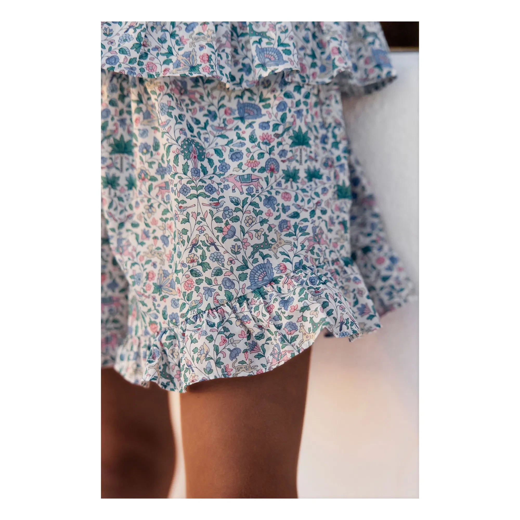 Tartine et Chocolat - Liberty Bluse und Shorts | Weiß